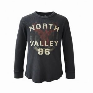 Gap Kids North Valley‎ Thermal Log Sleeve Shirt size: M(8)